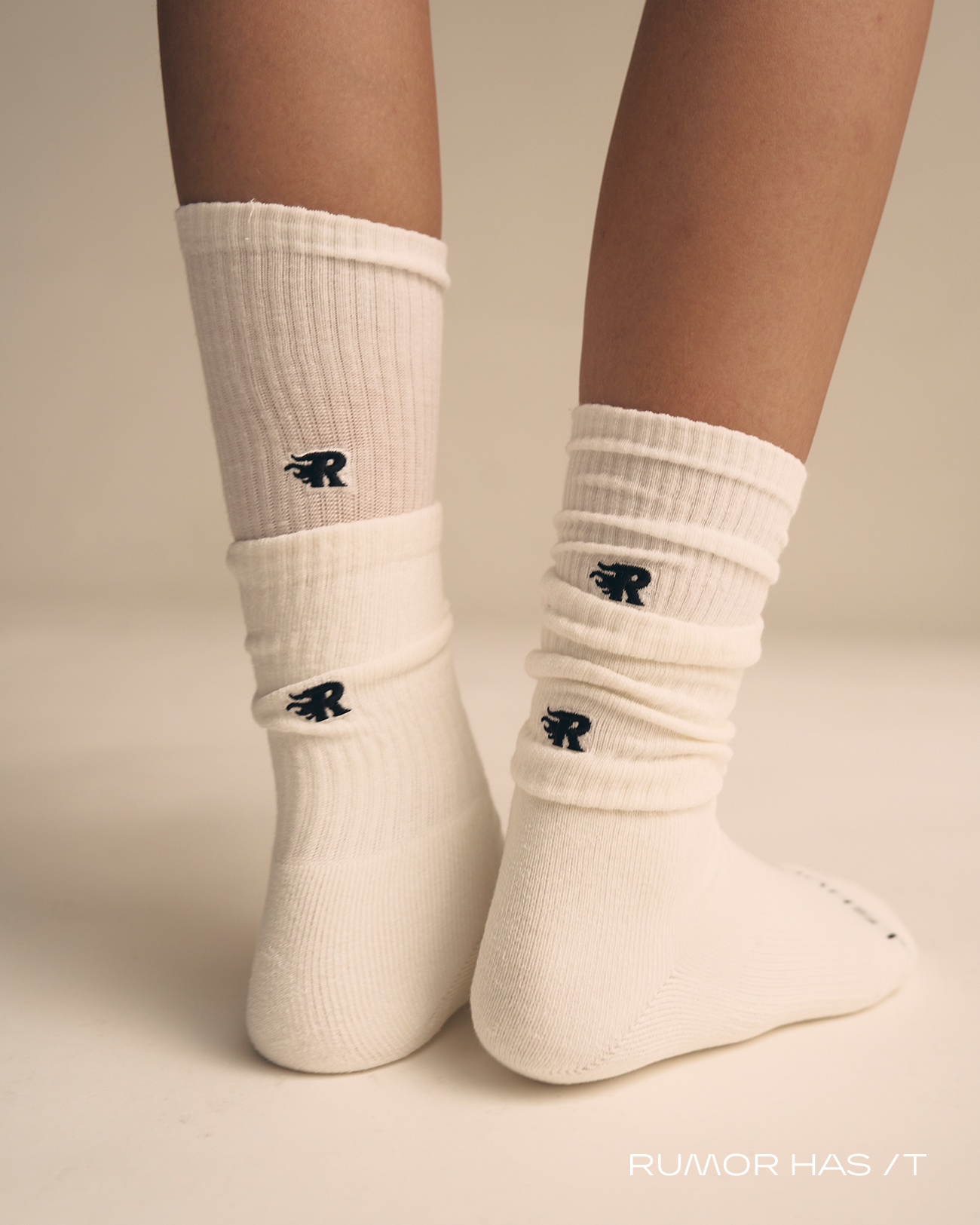 RMHST Socks Set-White
