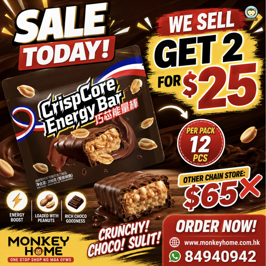 CrispCore Energy Bar (208g) ~ 2 for $25