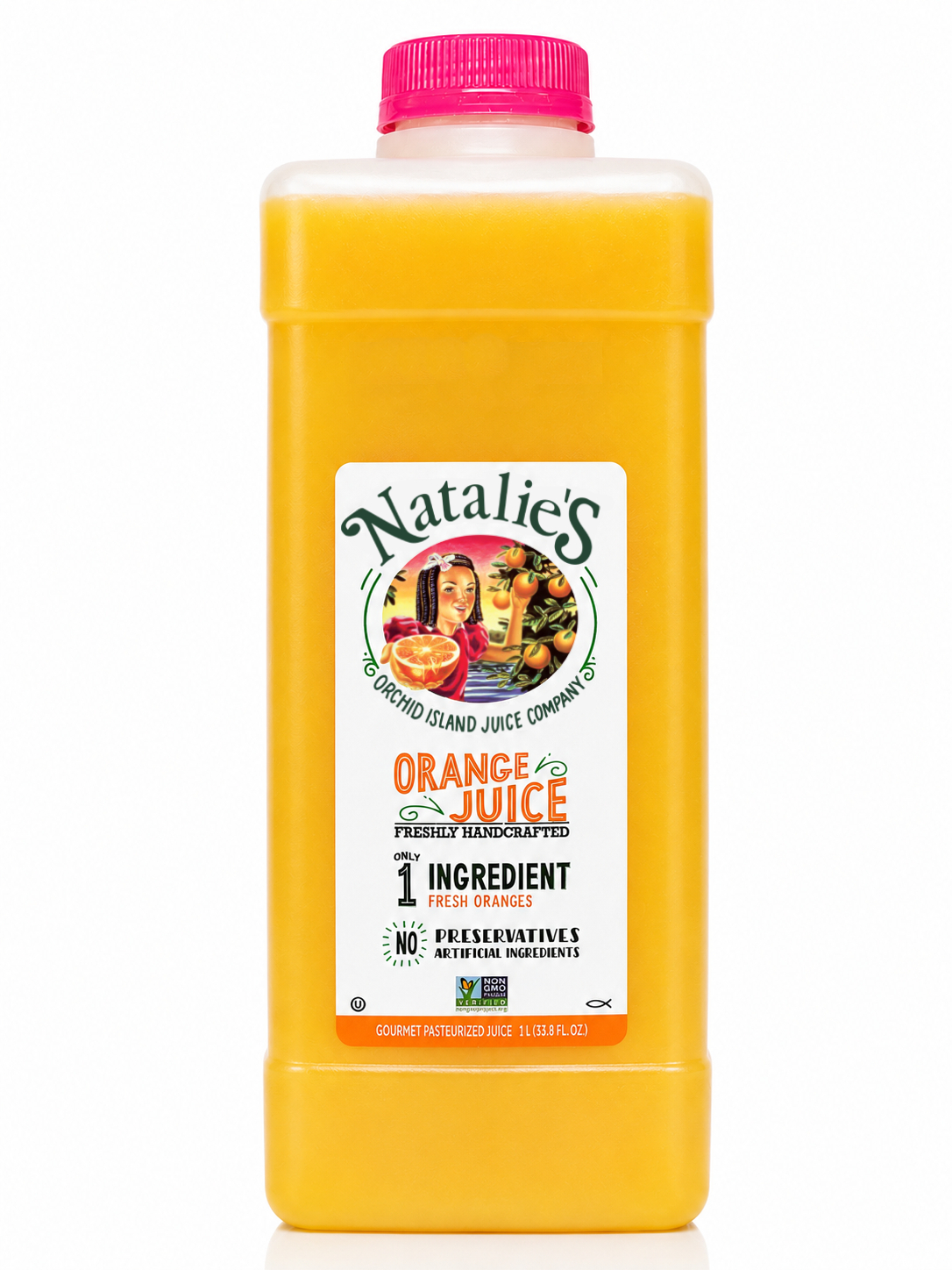 US Fresh Squeezed 100% Florida Frozen Orange Juice 1000ml / bottle  (Frozen -18℃)