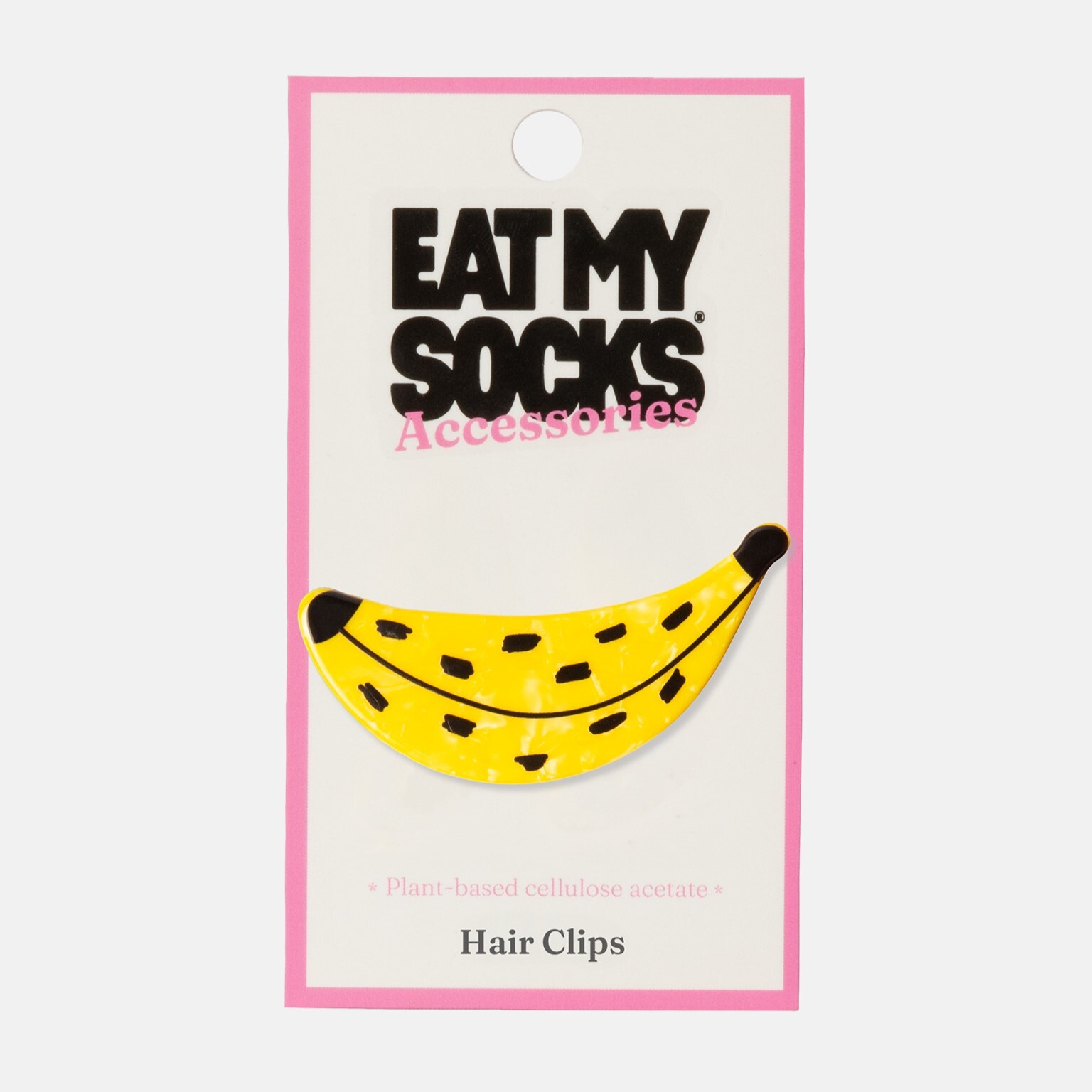 EAT MY SOCKS ｜髮夾｜香蕉