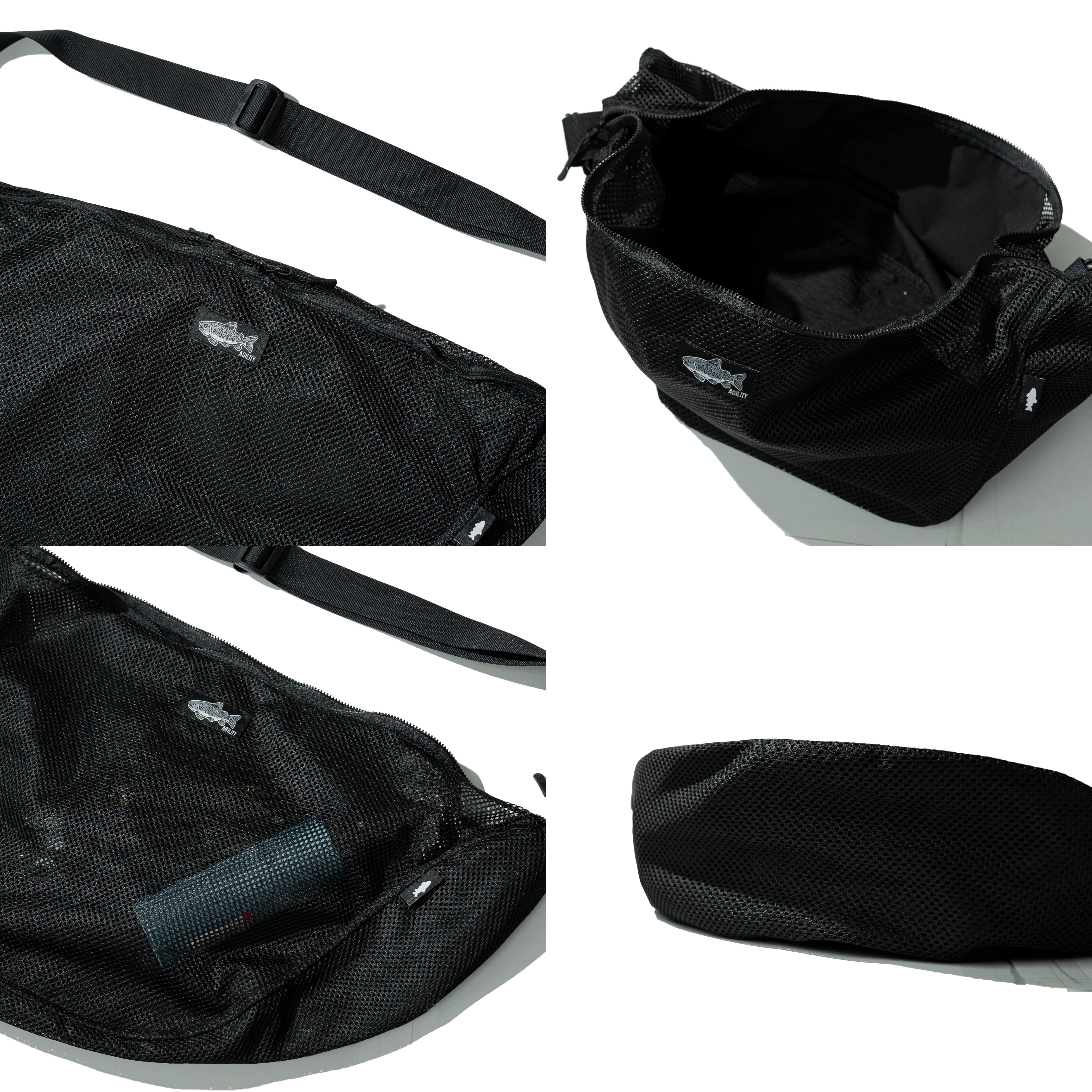 AGILITY Mesh Crossbody Bag 網布 半月包 側背包 [B-MB2]