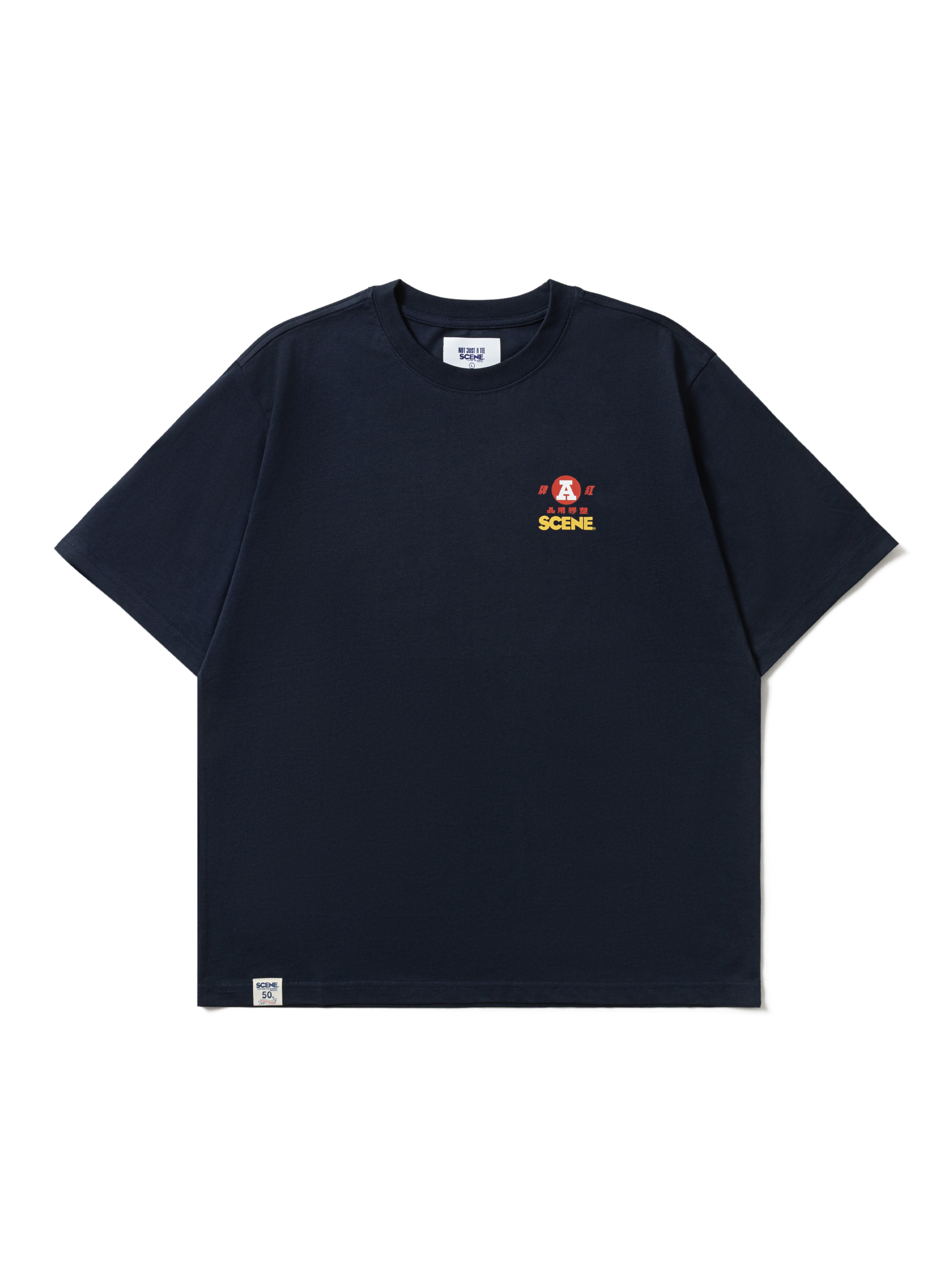 SC x RED A TOOL TEE // NVY