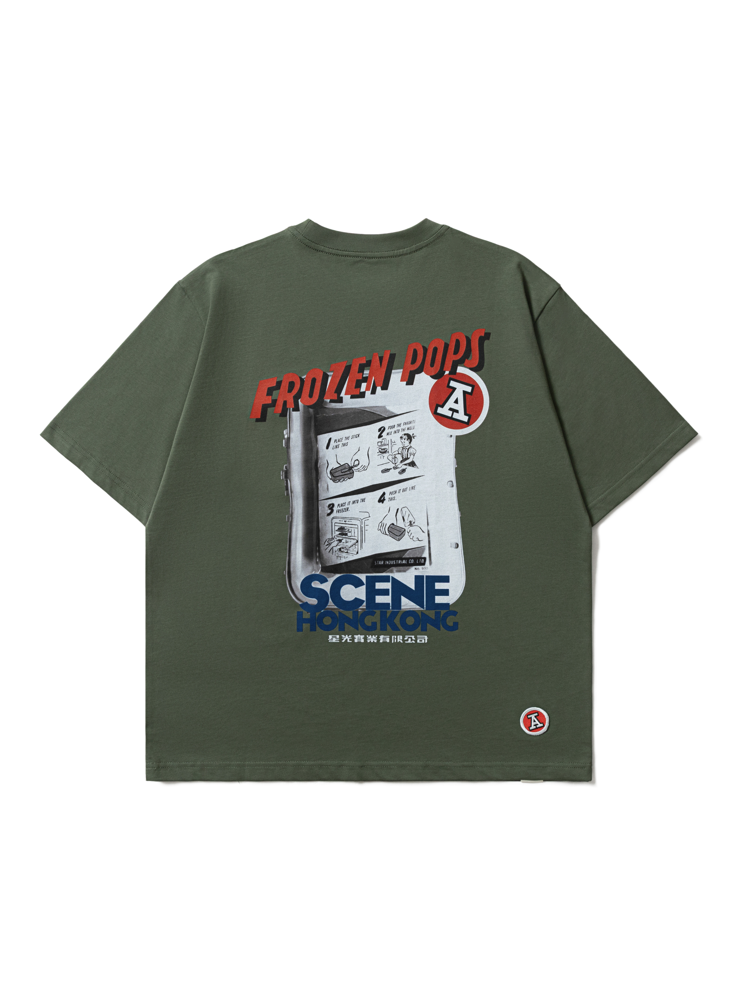 SC x RED A FROZEN POPS TEE // GRN