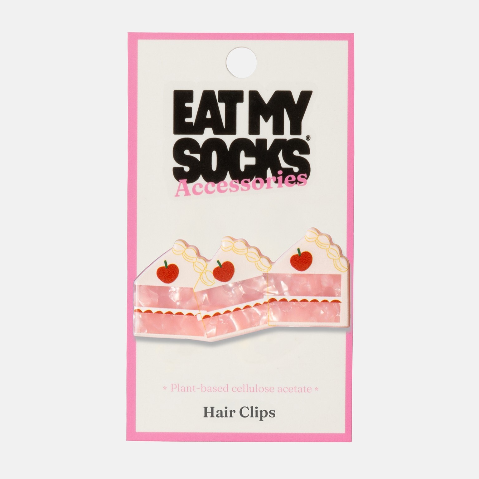 EAT MY SOCKS ｜髮夾｜蛋糕