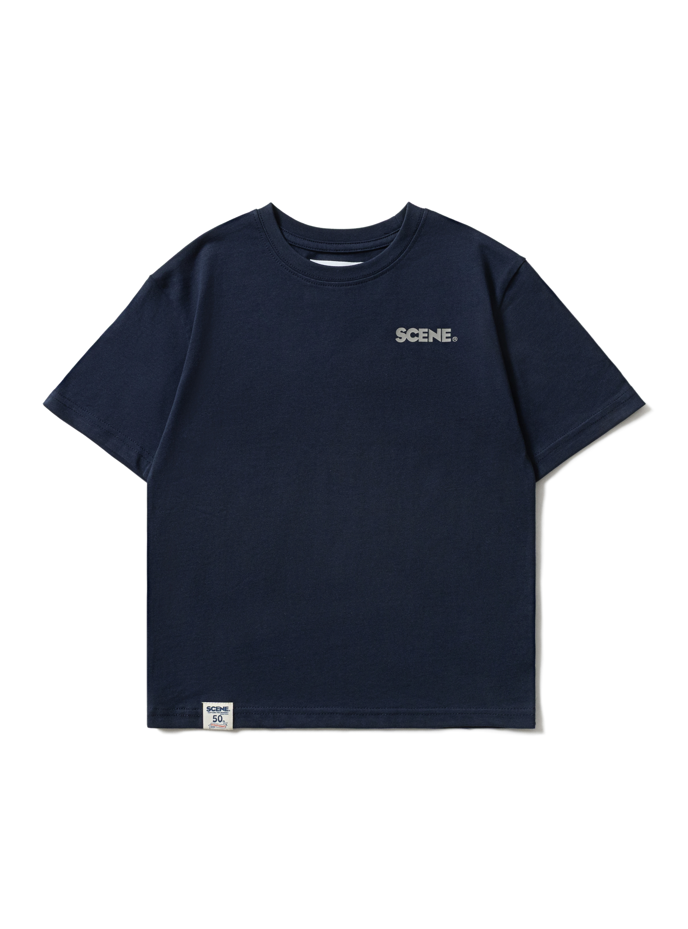 KID 50th CLASSIC TEE // NAVY GREY