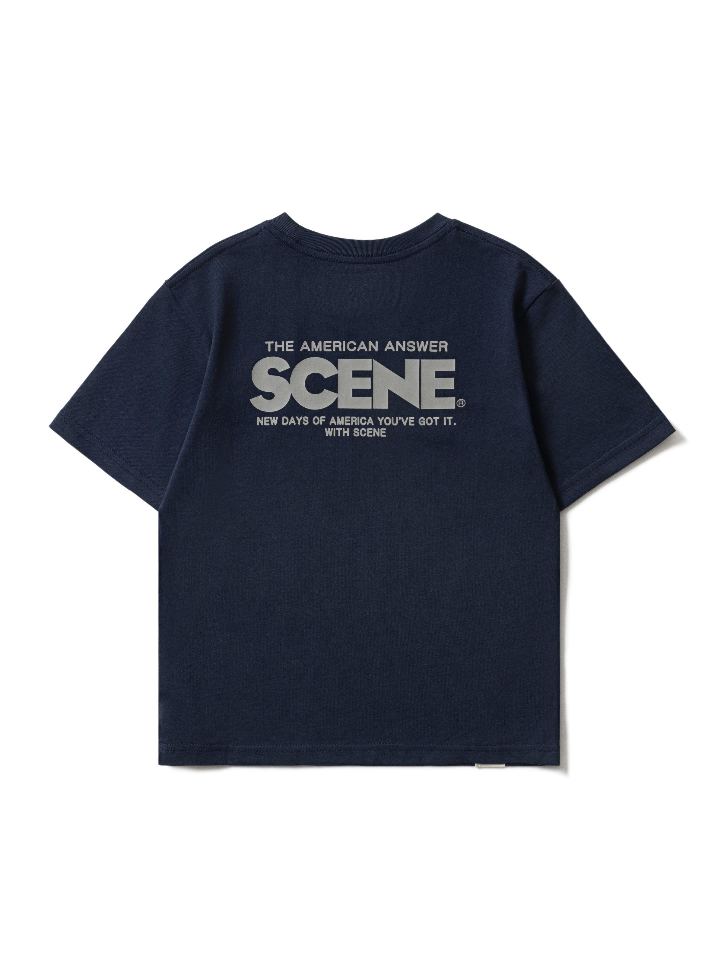 KID 50th CLASSIC TEE // NAVY GREY