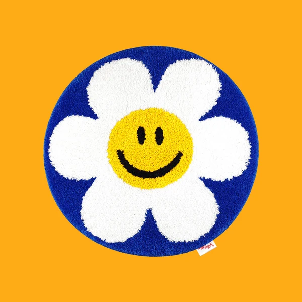 【預購】KWG082917 Wiggle Wiggle Floor Mat 太陽花系列地毯