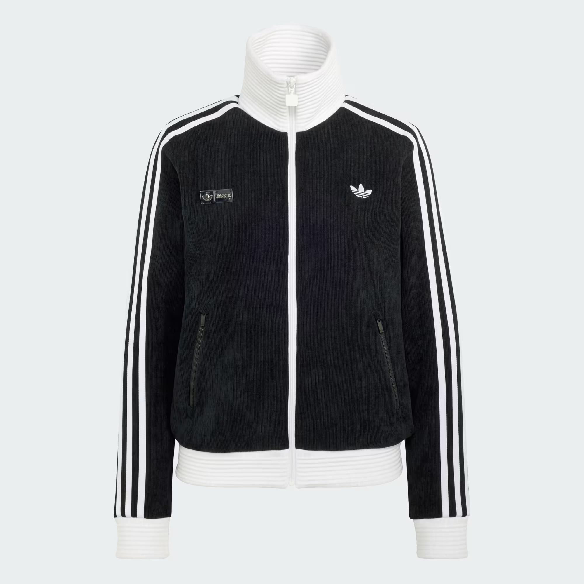 預購┃adidas SEASON 2 X JENNIE CLASSIC FAN TT 立領外套 黑色 金珍妮