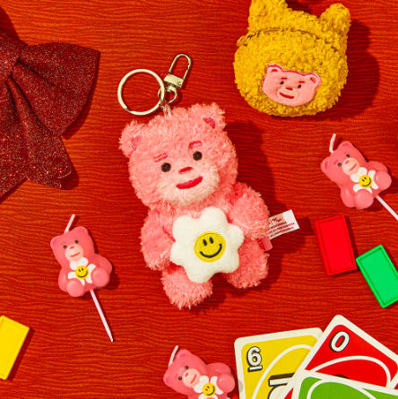 【預購】KWG082918 Wiggle Wiggle BELLYGOM X WIGGLEWIGGLE Toy Keyring 玩偶鑰匙扣