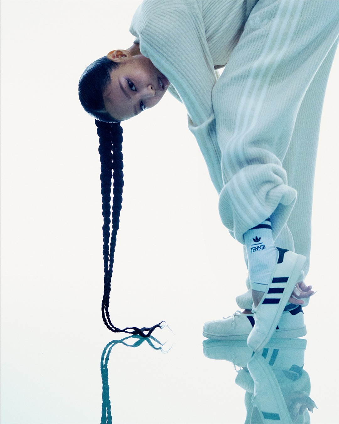 ADIDAS ORIGINALS BY JENNIE 踩腳襪 襪套 金珍妮 女款 黑色 LD4842 白色 LD4294 / 預購