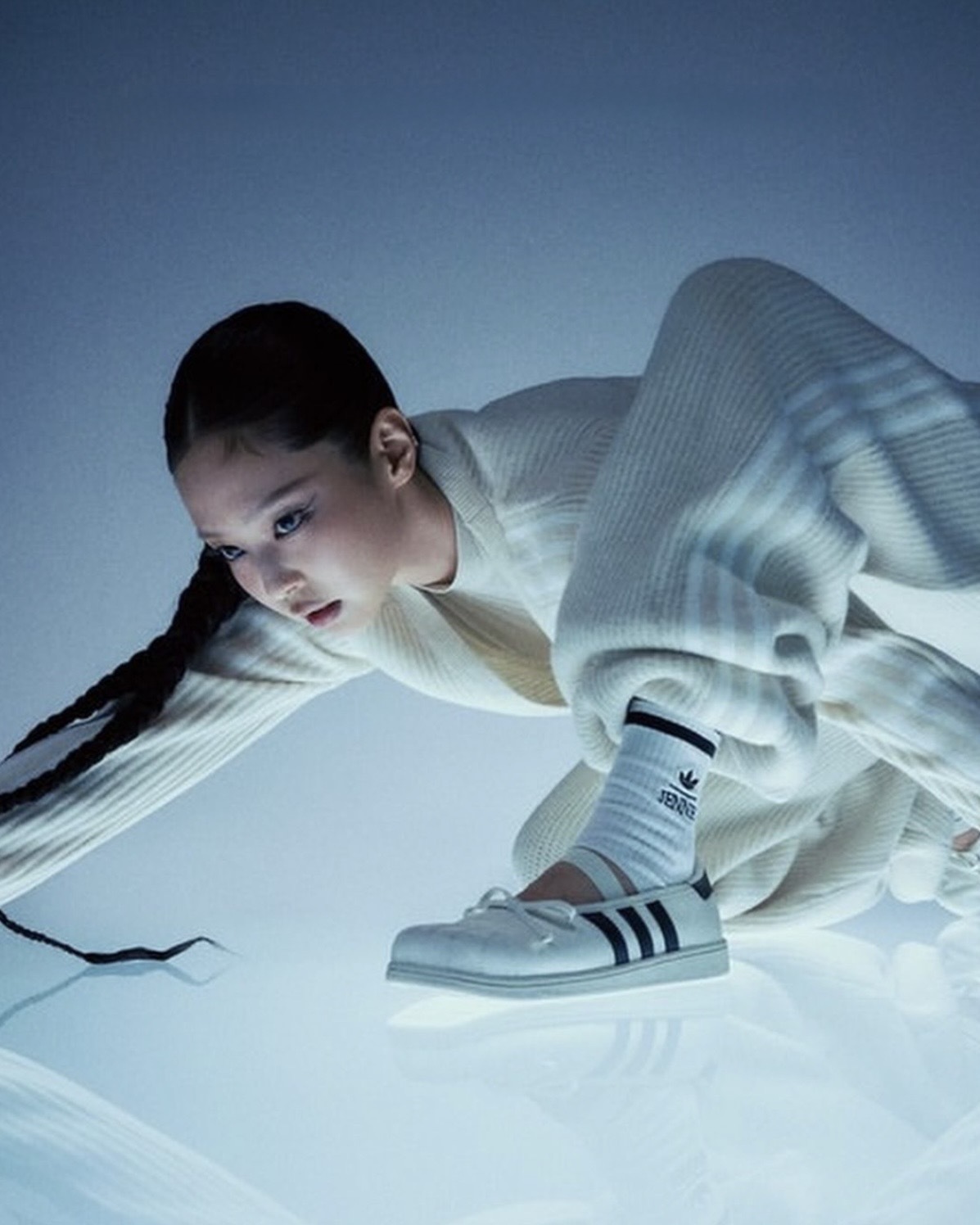 預購｜adidas x JENNIE 聯名 簍空襪
