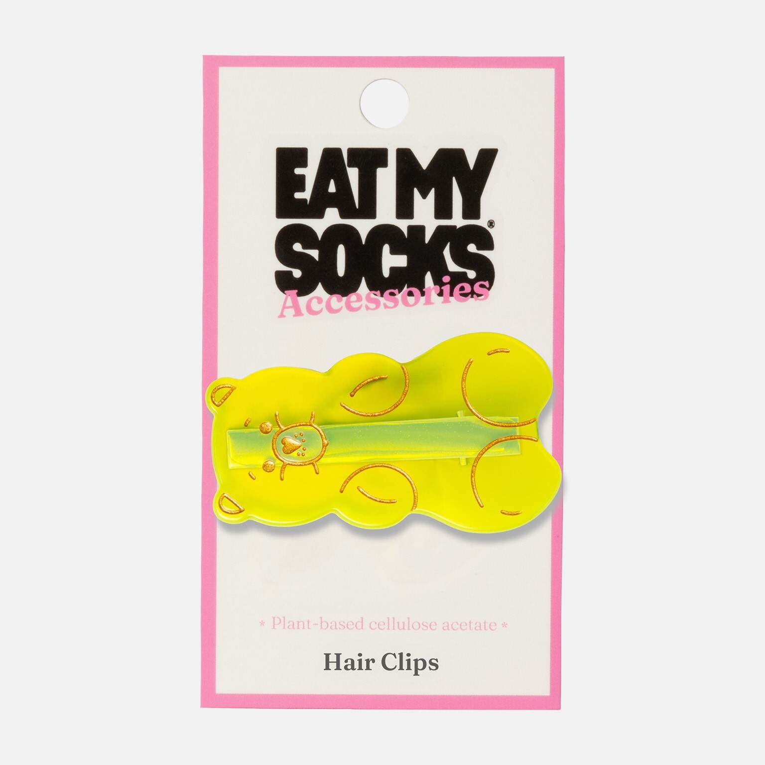 EAT MY SOCKS ｜髮夾｜小熊軟糖