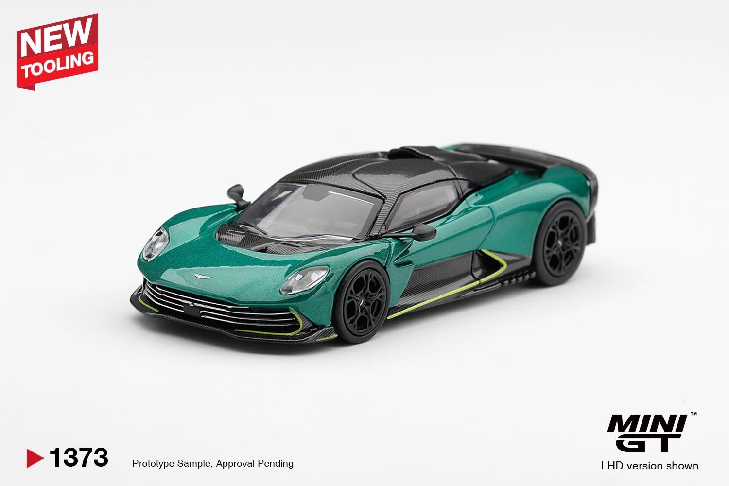 預訂Pre Order- MiniGT 1373 Aston Martin Valhalla Podium Green