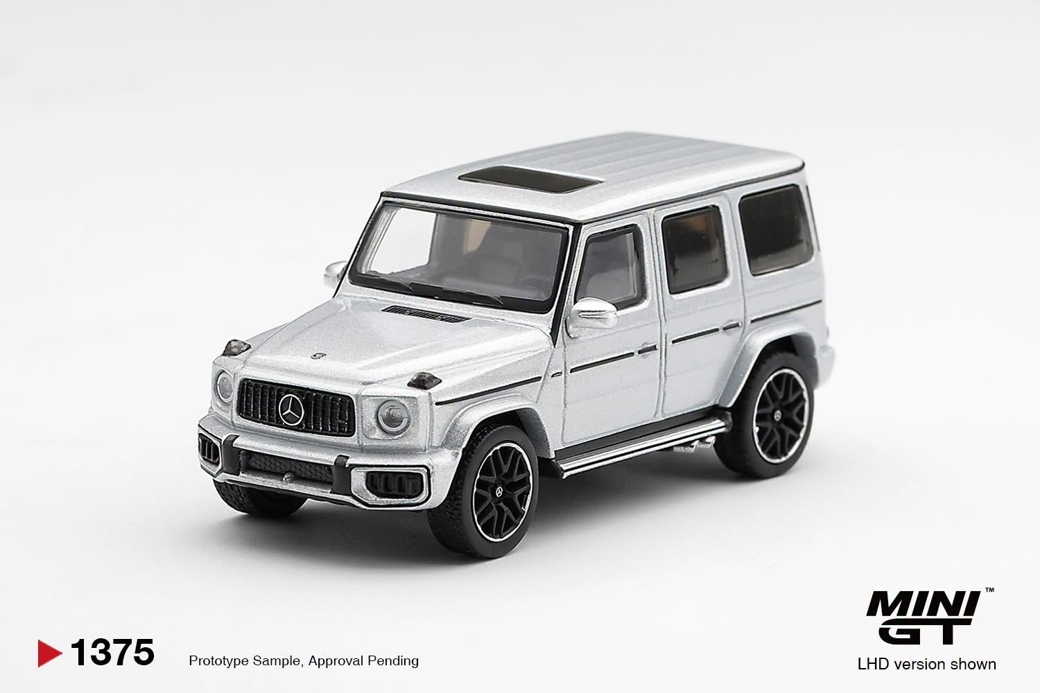 預訂Pre Order- MiniGT 1375 Mercedes-AMG G 63 Silver Metallic