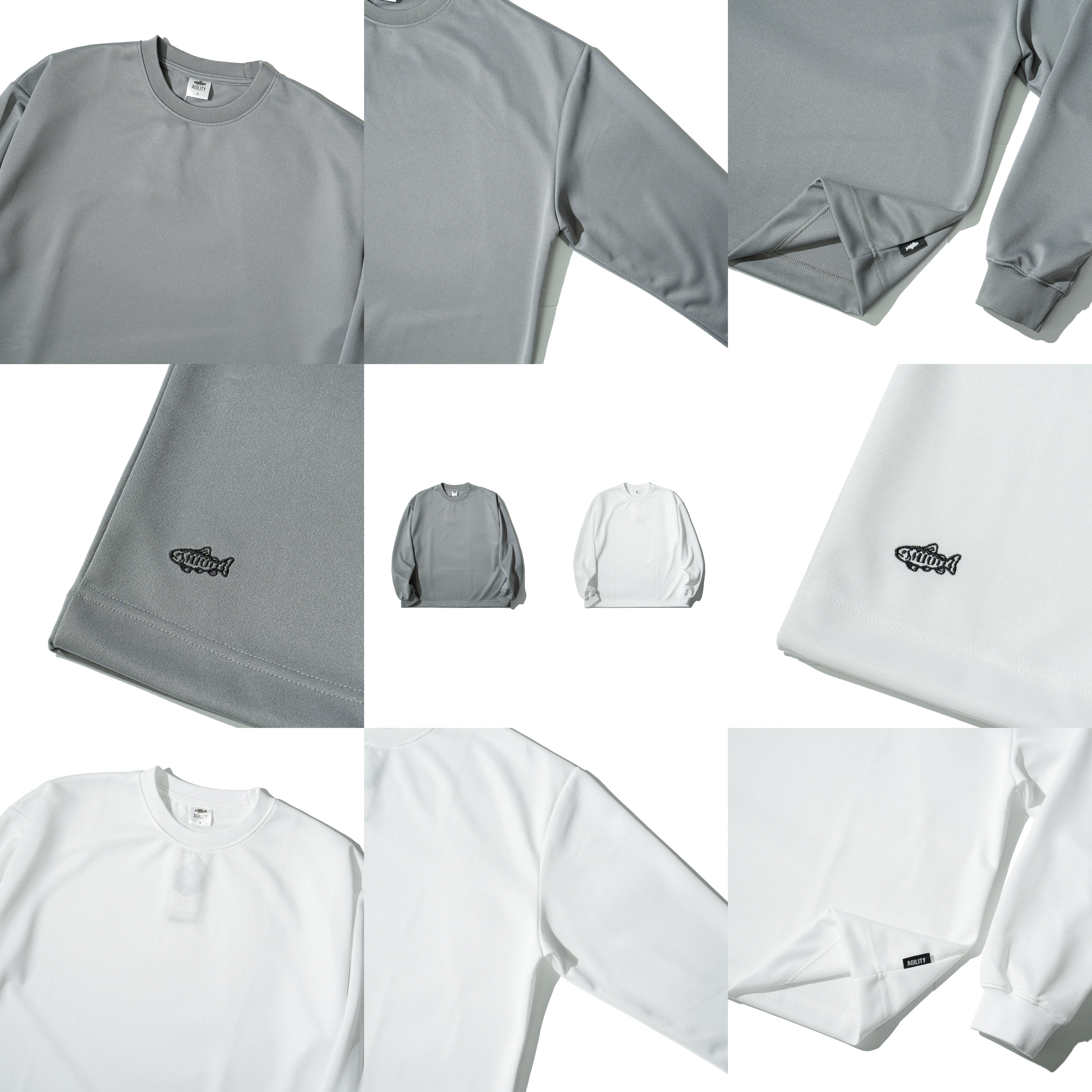 AGILITY SP Logo Scuba Knit LS Tee 機能 太空棉 長袖Tee [A-SL]