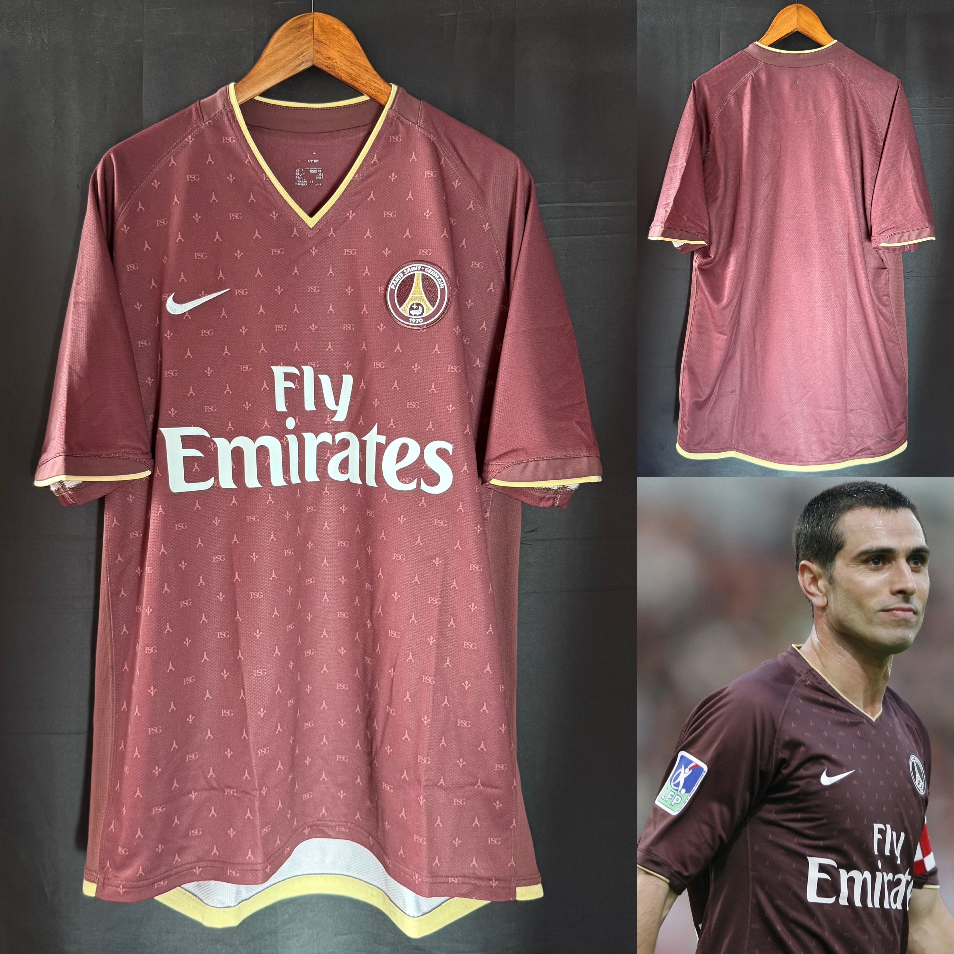 PSG Paris Saint Germain 2006-2007 Nike Away Shirt