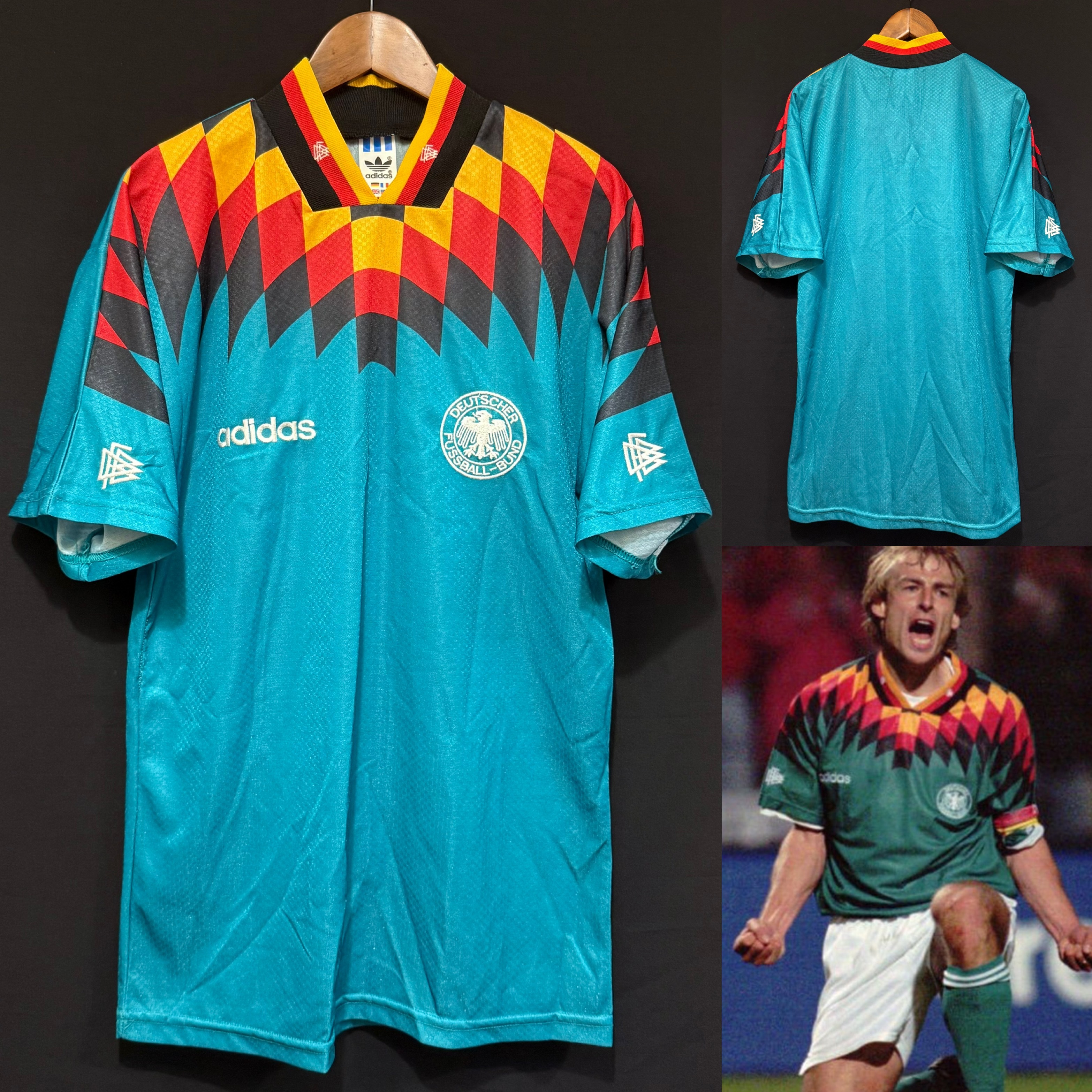 Germany 1994 Adidas Away Shirt