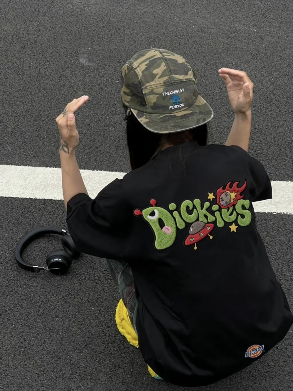 （現貨）Dickies 外星 飛碟 印花logo 短T DKU262NKTVA3