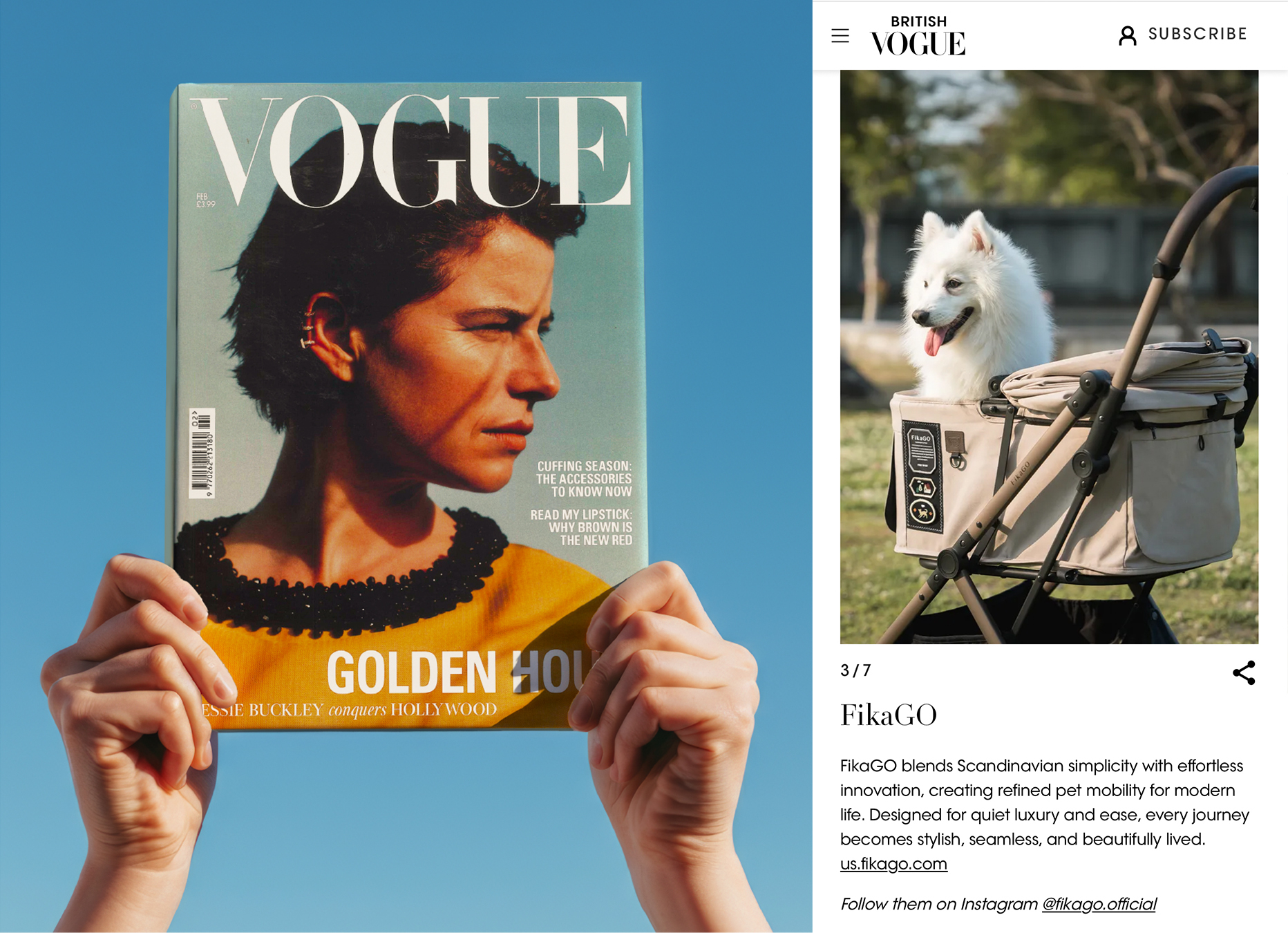 Vogue UK 國際媒體報導