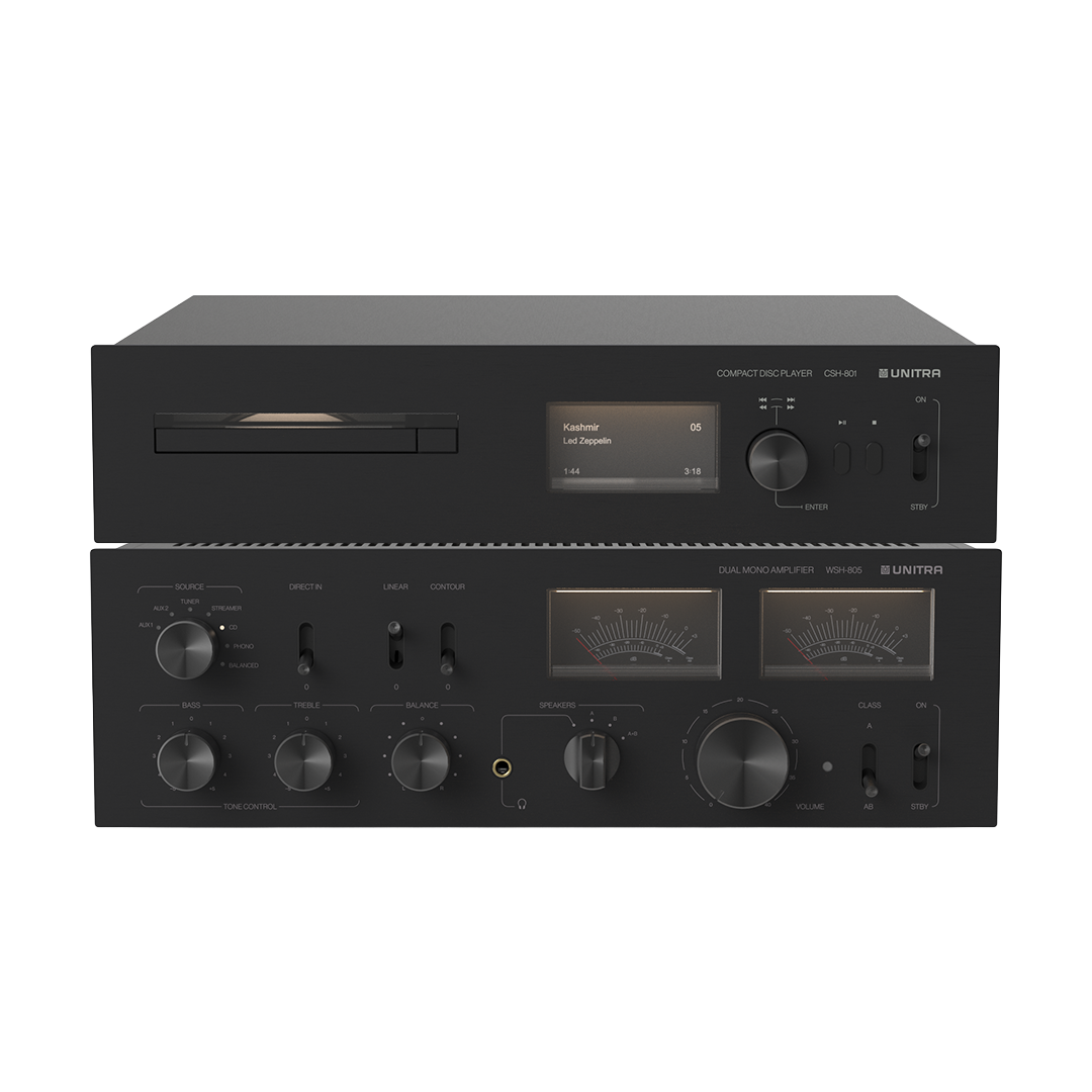 Unitra 兩聲道系統 ( WSH-805 +CSH-801) (2色)