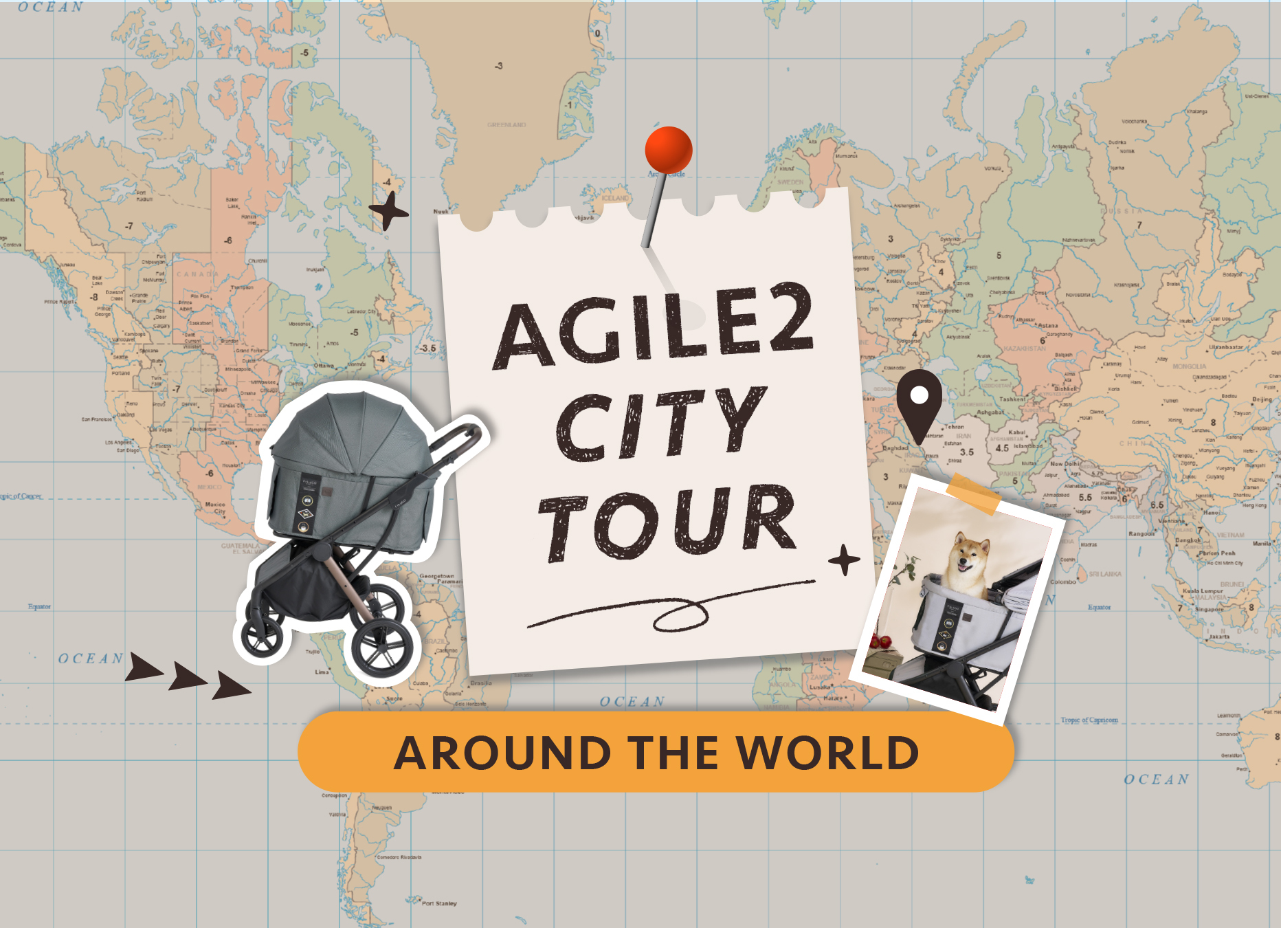 AGILE 2 CITY TOUR 全球企劃
