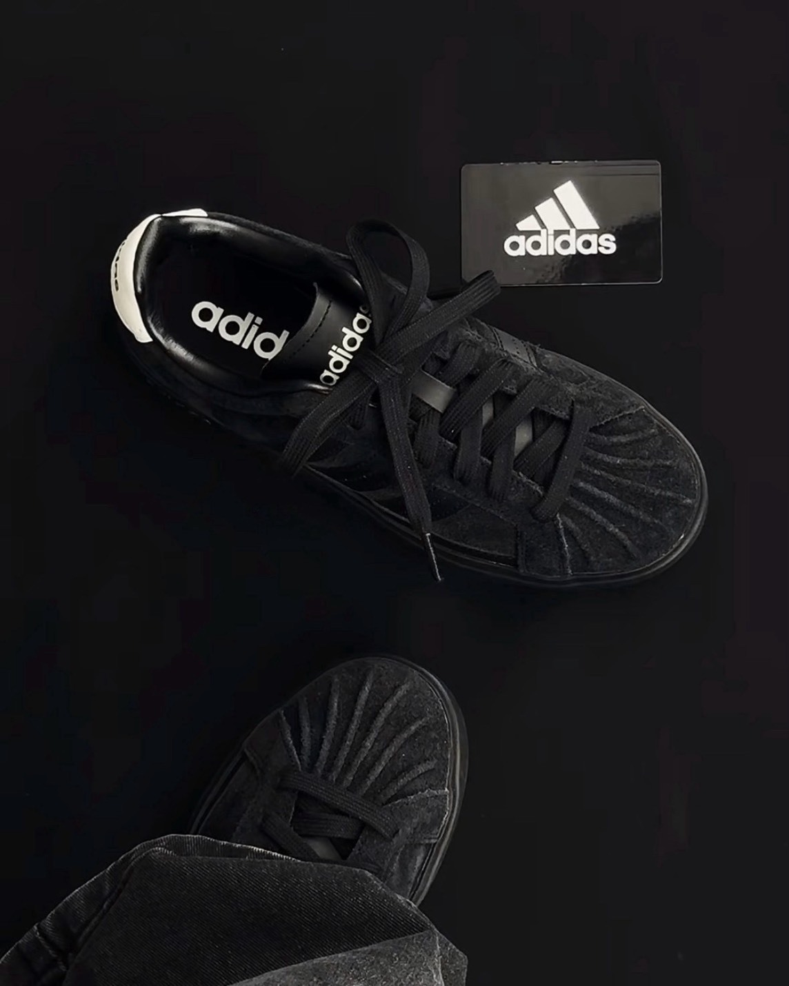 Adidas Street Talk 貝殼頭 麂皮 奶油尾 黑色