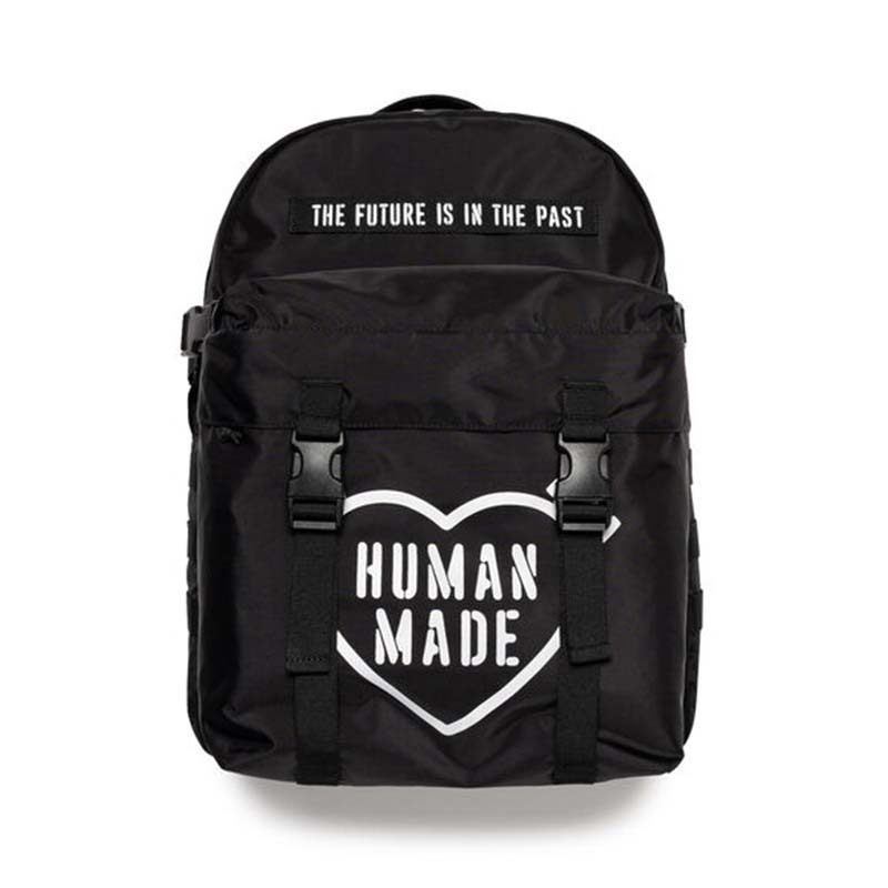 HUMAN MADE MILITARY BACKPACK BLACK 愛心 後背包 收納 黑色 HM32GD008-BK [台灣現貨]