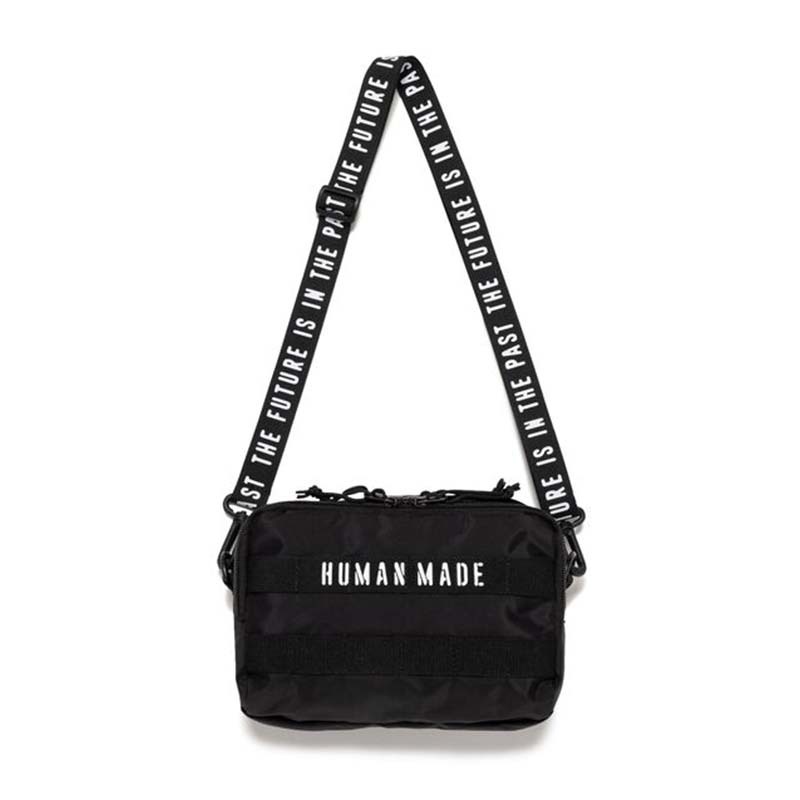 HUMAN MADE MILITARY POUCH BLACK 小包 側背包 黑色 HM32GD070-BK [台灣現貨]