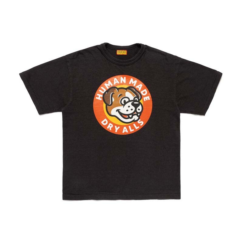 HUMAN MADE GRAPHIC T-SHIRT BLACK 英鬥 小狗 短T 短袖 黑色 HM32TE006-BK [台灣現貨]