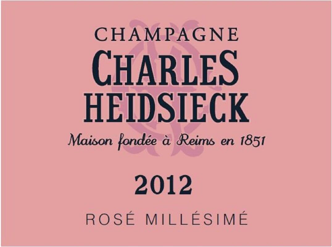 Charles Heidsieck Rose Millesime 2012 (WS95)
