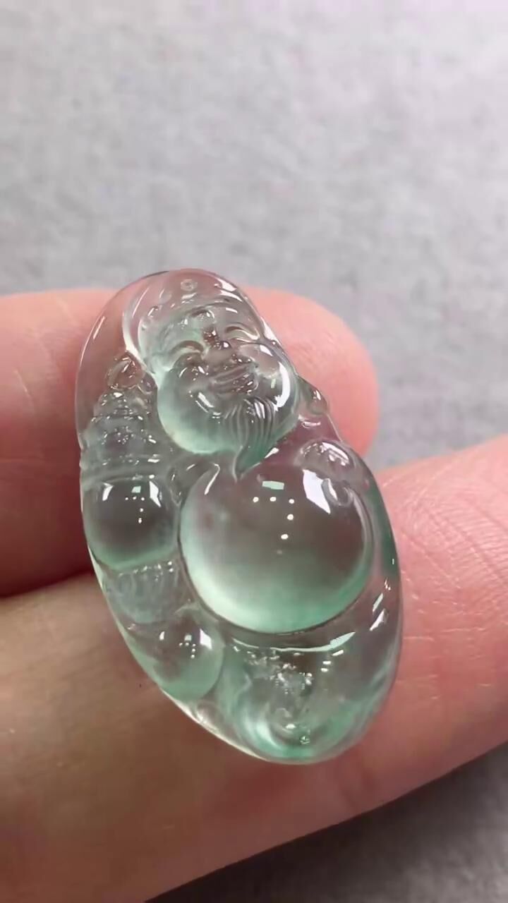 86338 翡翠財神爺