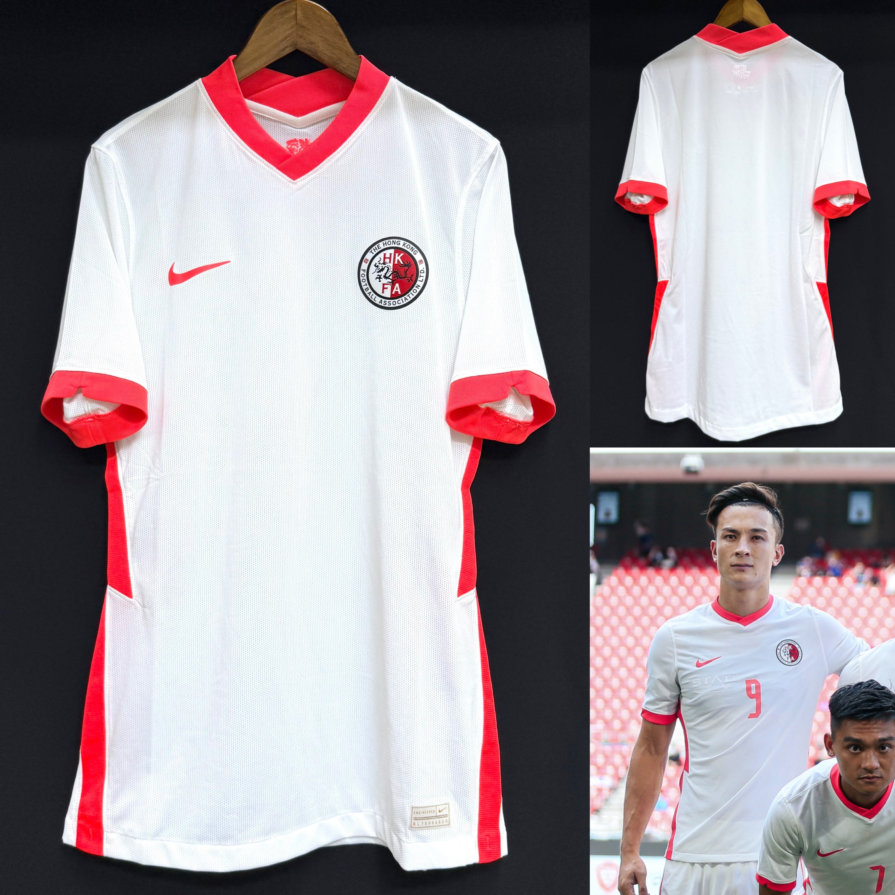(Player Issue) Hong Kong Football Team 2020-2022 Nike Away Player Issue Shirt
