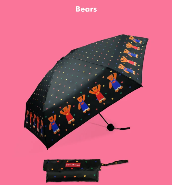【預購】KWG082934 Wiggle Wiggle UV Umbrella 防曬傘