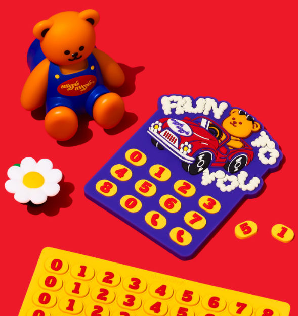【預購】KWG082936 Wiggle Wiggle Parking Plate 停車號碼牌