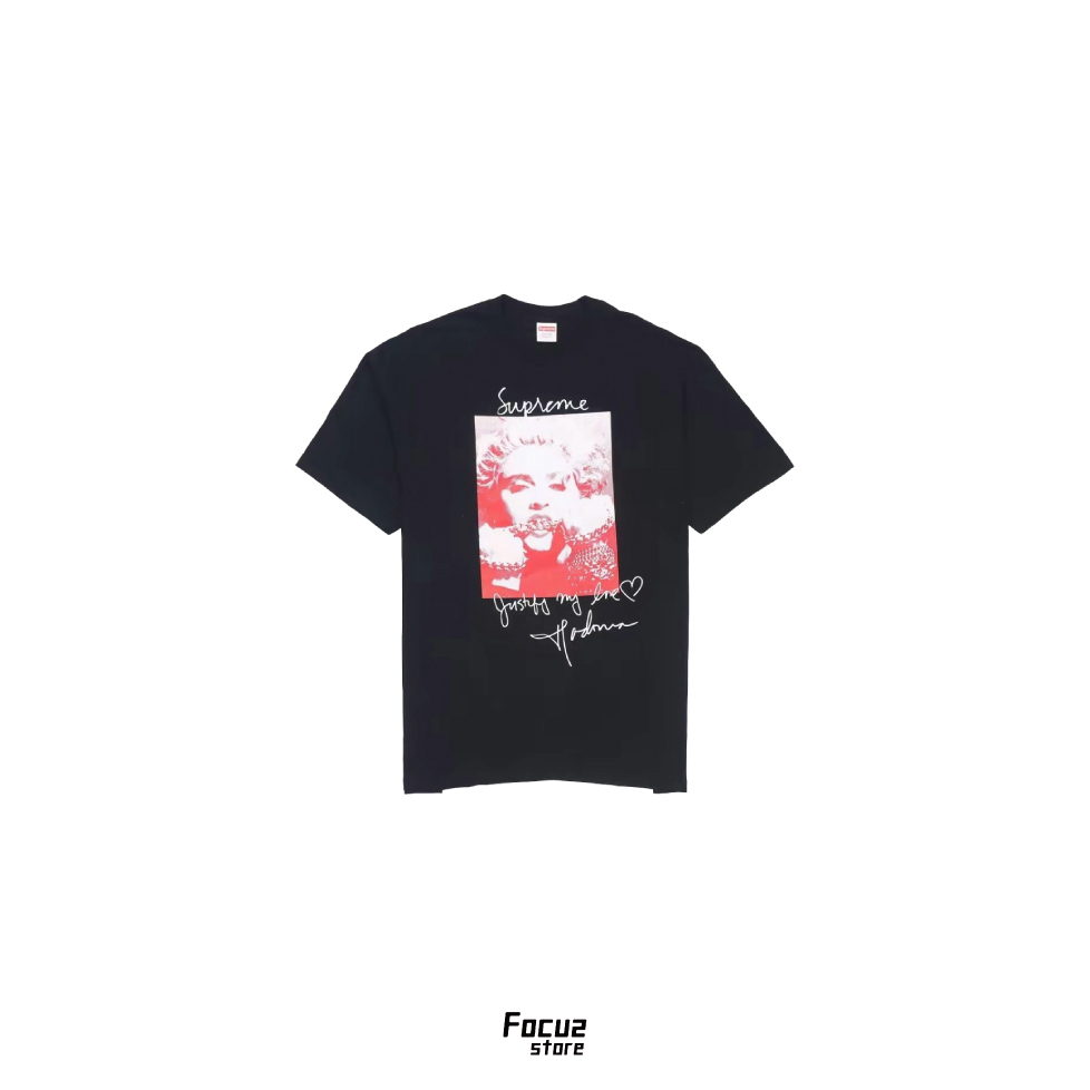 【Focus Store】現貨 Supreme FW18 Madonna Photo Tee "Black" 黑色 瑪丹娜 人像短袖