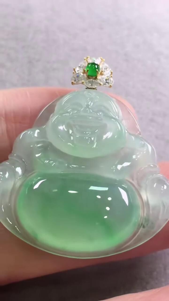 86341 翡翠佛公