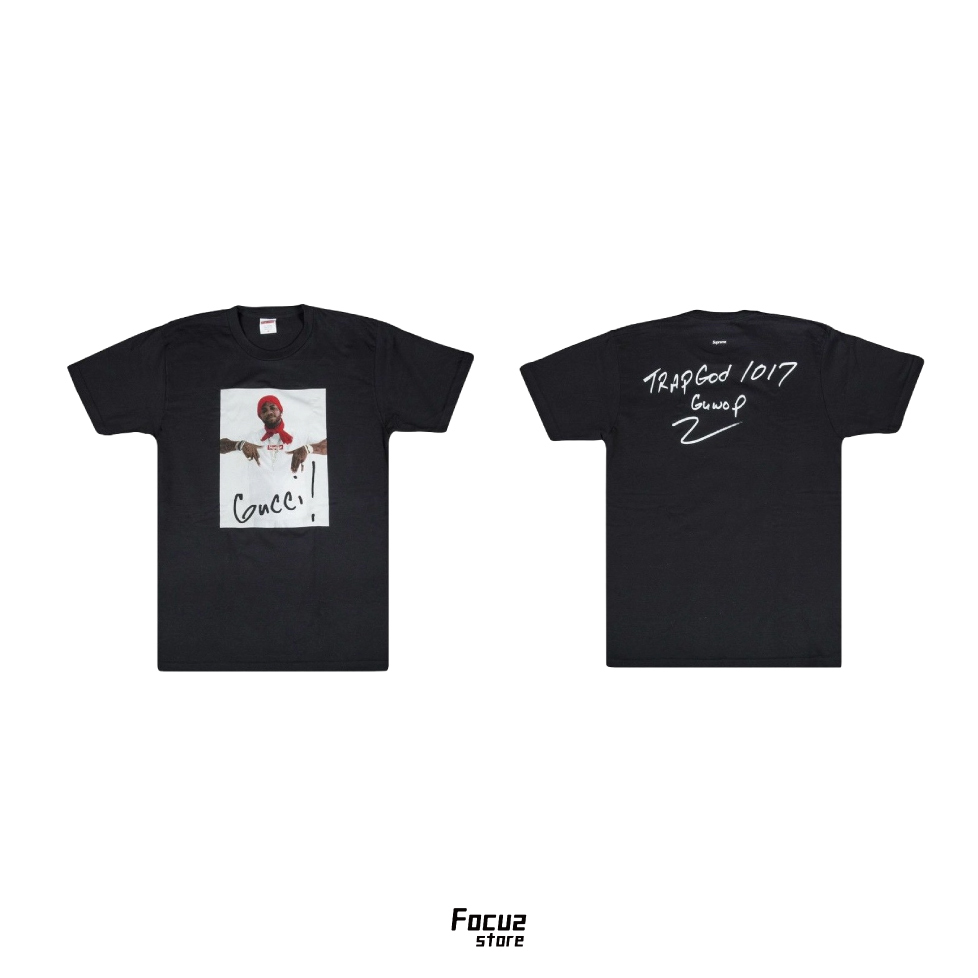 【Focus Store】現貨 Supreme SS18 Gucci Mane Photo Tee "Black" 黑色 人像短袖
