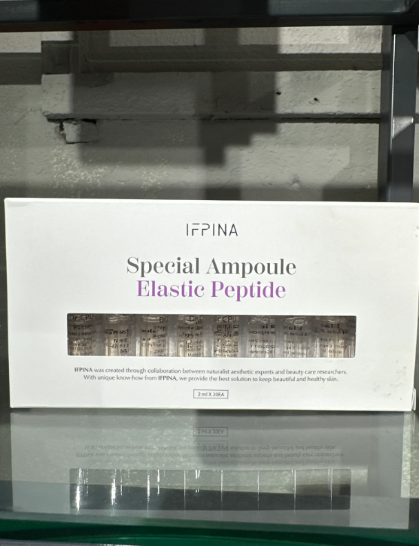 VQ28  韓國IFPINA多肽安瓿精華液 Elastic Peptide Special Ampoule (2ml x 20ea) **到期日:約2026/11