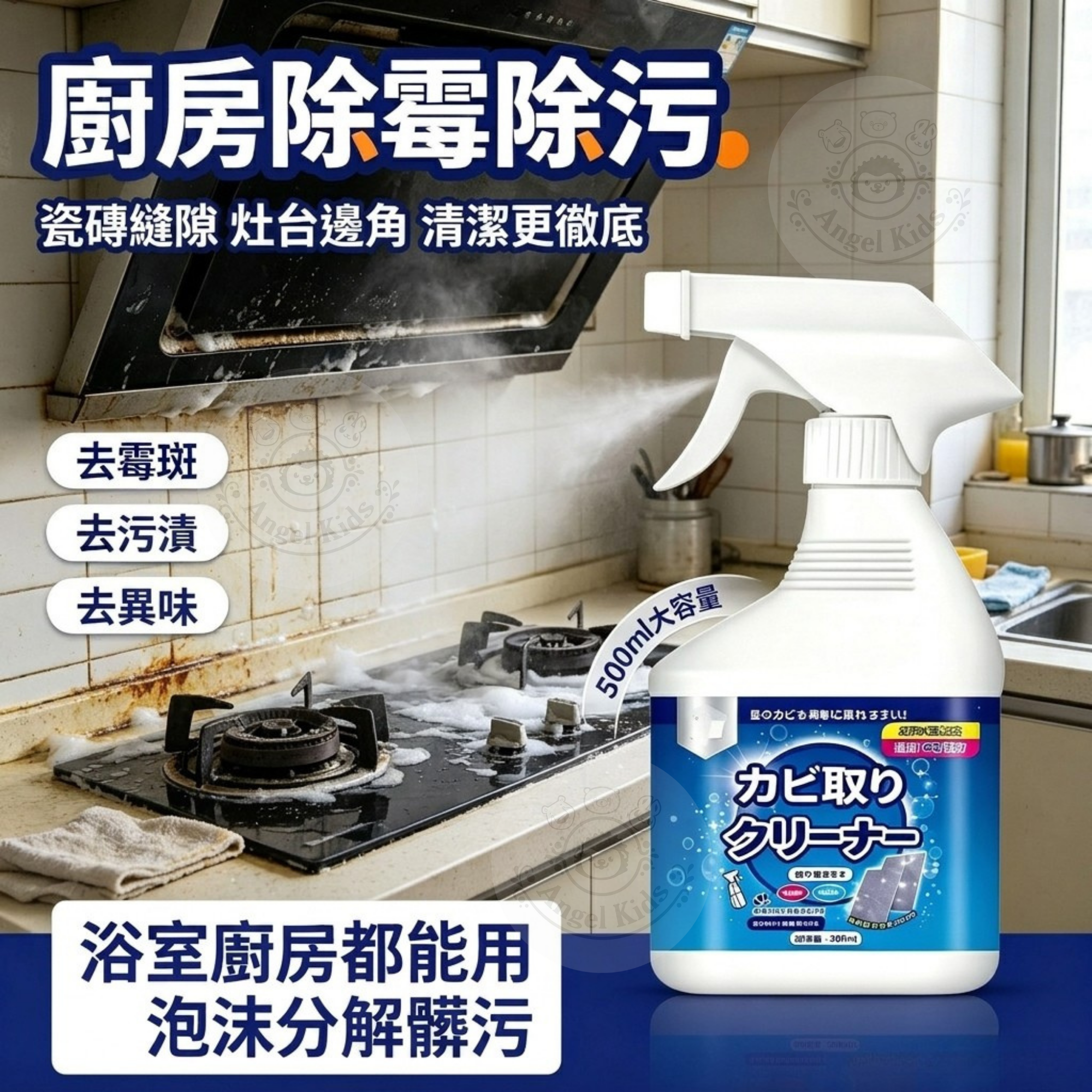 包郵優惠 日本除霉清潔劑500ml #2608