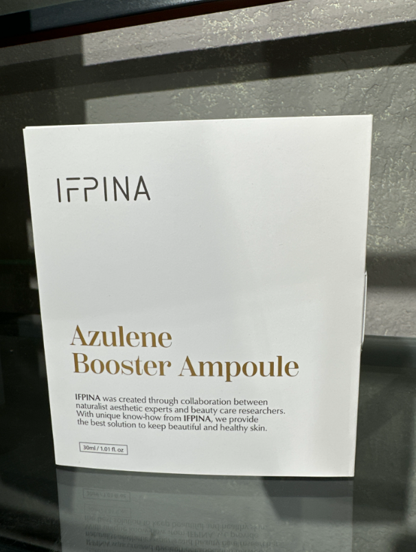 VQ31 韓國IFPINA洋甘菊鎮定煥膚安瓶 Azulene Booster Ampoule 30ML **到期日:約2026/12