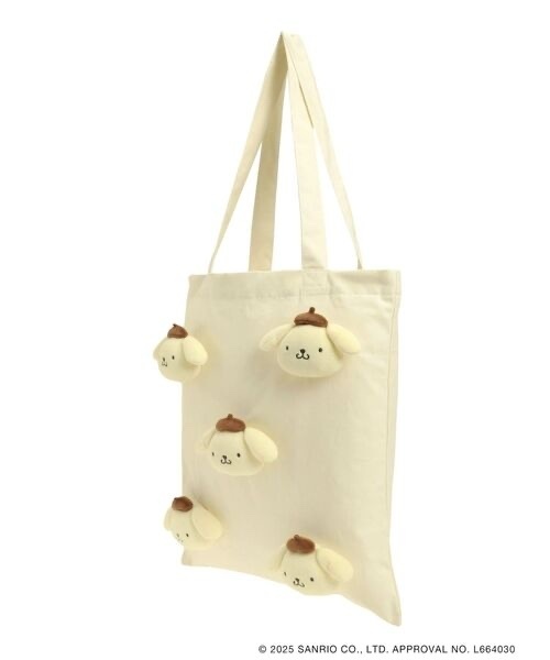 merry jenny / 立體布甸狗公仔 Tote bag