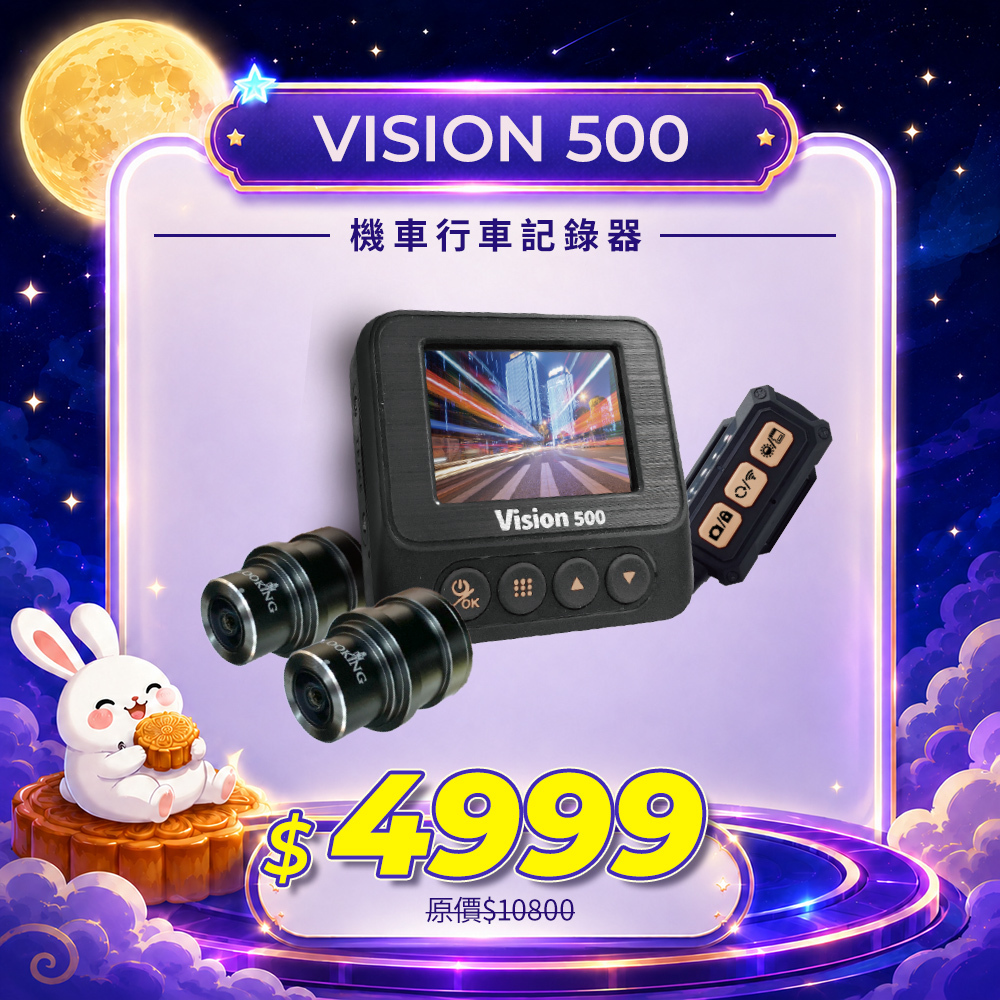 【Vision500新幻視】全新旗艦升級|2K高規感光|EIS電子防抖｜Mcu供電技術