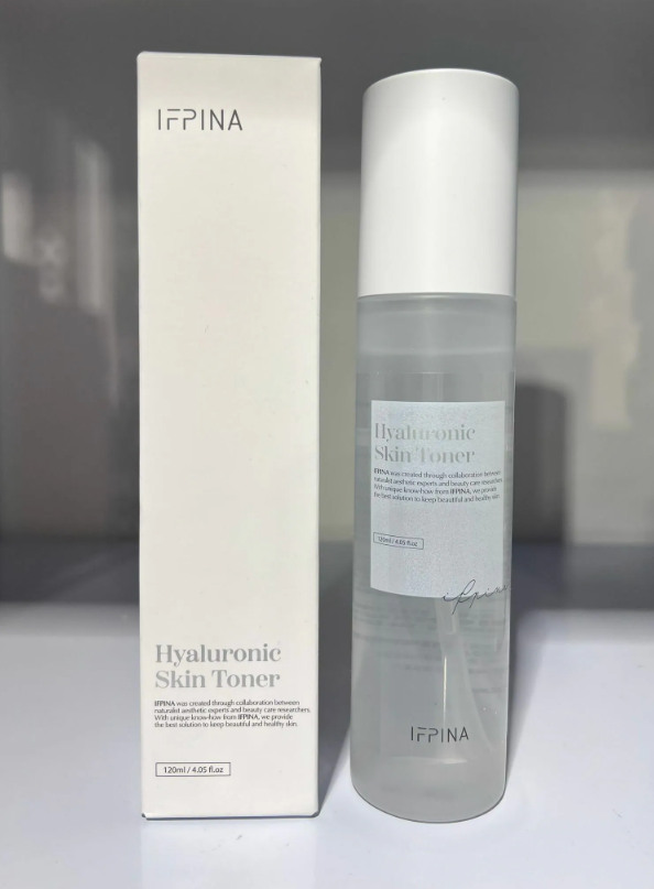 VQ33 韓國IFPINA植物玻尿酸爽膚水 Hyaluronic SKin Toner 120ML **到期日:約2027/01/02