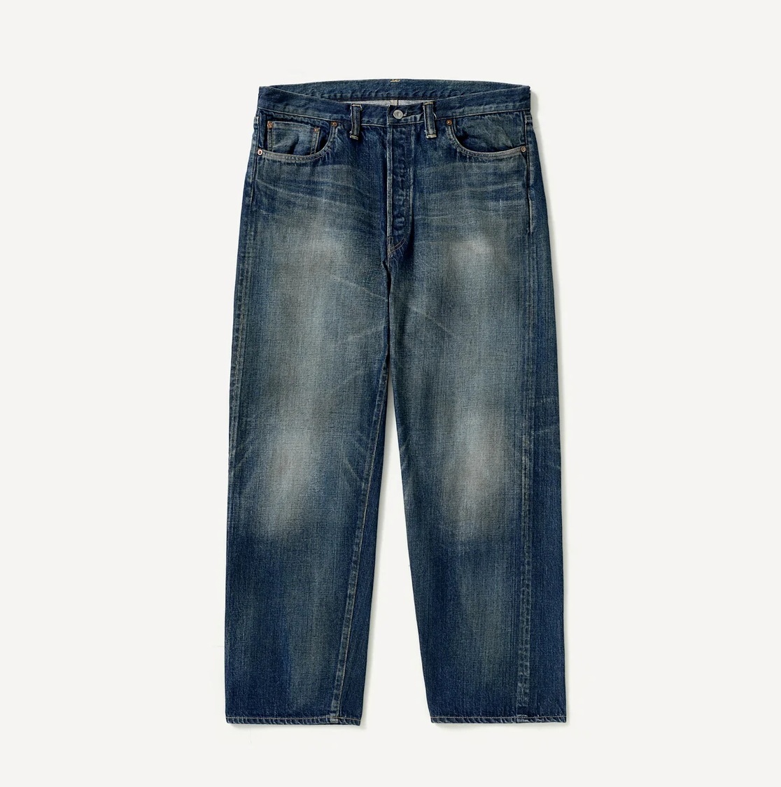A.PRESSE 2026 A/W VINTAGE WASHED STRAIGHT DENIM PANTS (26AAP-04-50) -PRE ORDER ITEM (預訂中)