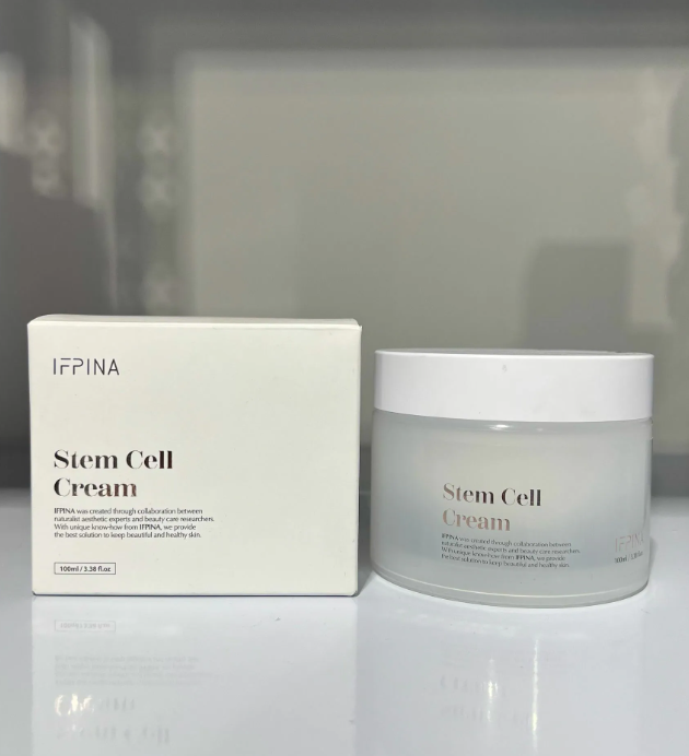 VQ37 韓國IFPINA植物幹細胞面霜 Stem Cell Cream  100ML **到期日:約2027/01/01