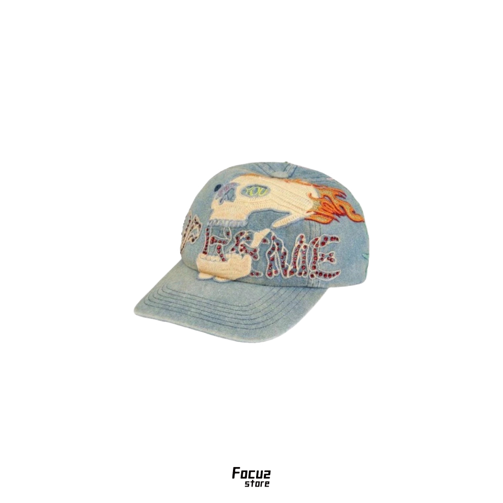 【Focus Store】現貨 Supreme FW26 Week1 WFST 6-Panel "Denim" 丹寧 六分割帽