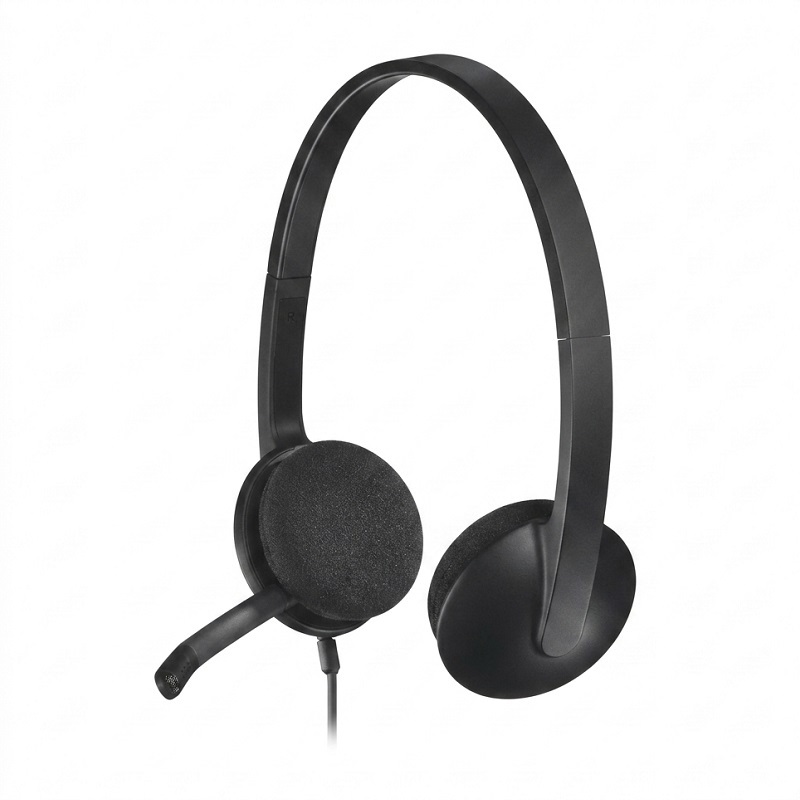 Logitech H340 立體聲耳機麥克風 (USB)