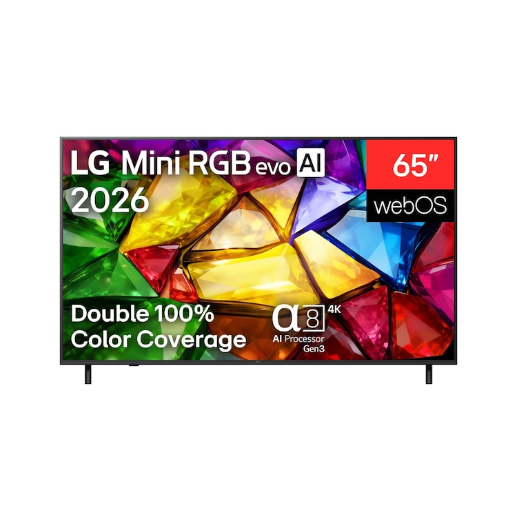 LG 樂金 65" Mini RGB evo AI MRGB85 4K 智能電視 65MRGB85BCA 65MRGB85B