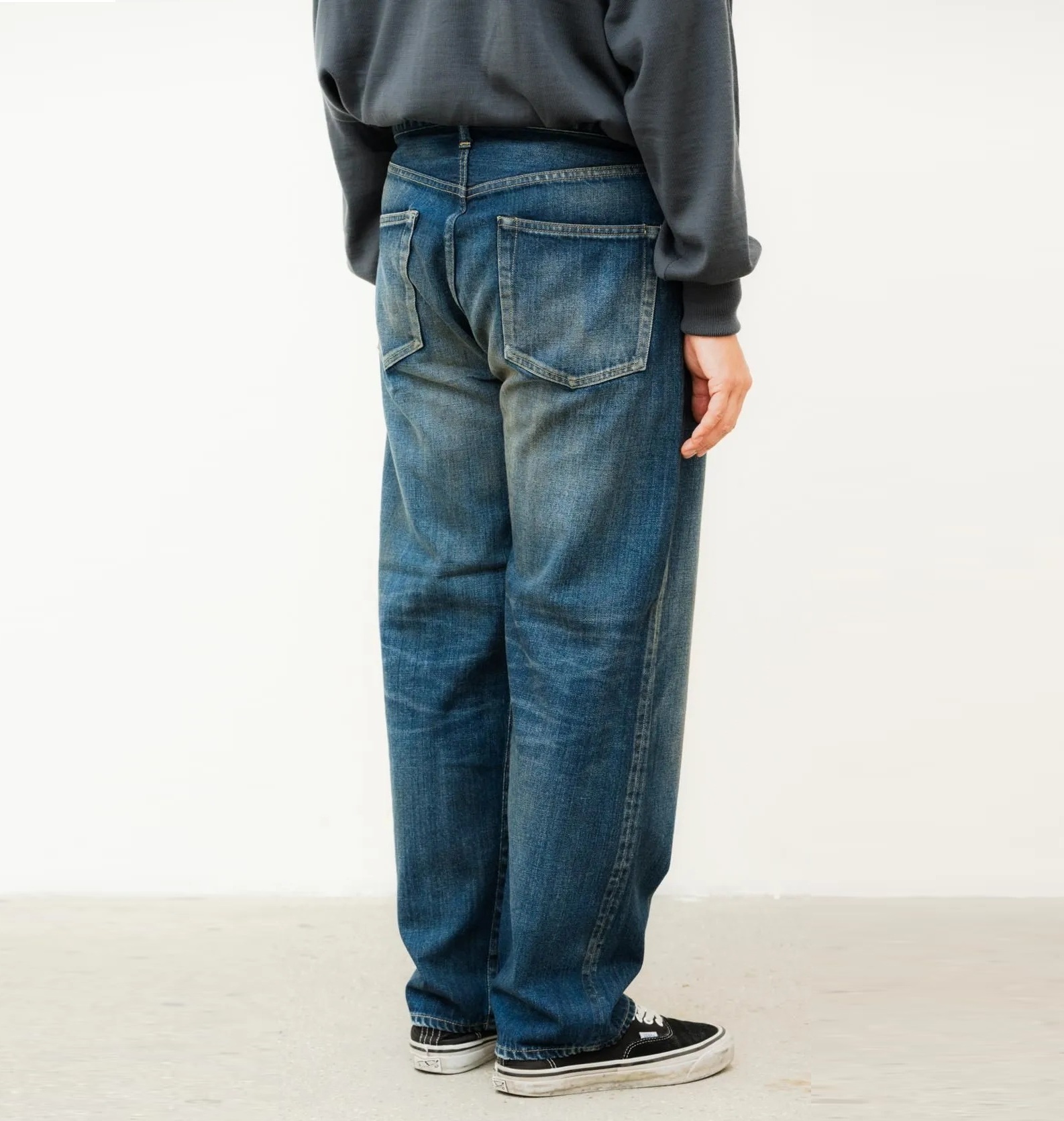 A.PRESSE 2026 A/W VINTAGE WASHED STRAIGHT DENIM PANTS (26AAP-04-50) -PRE ORDER ITEM (預訂中)