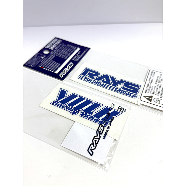 RAYS No.15 No.16 REPAIR STICKER TE37 2PC